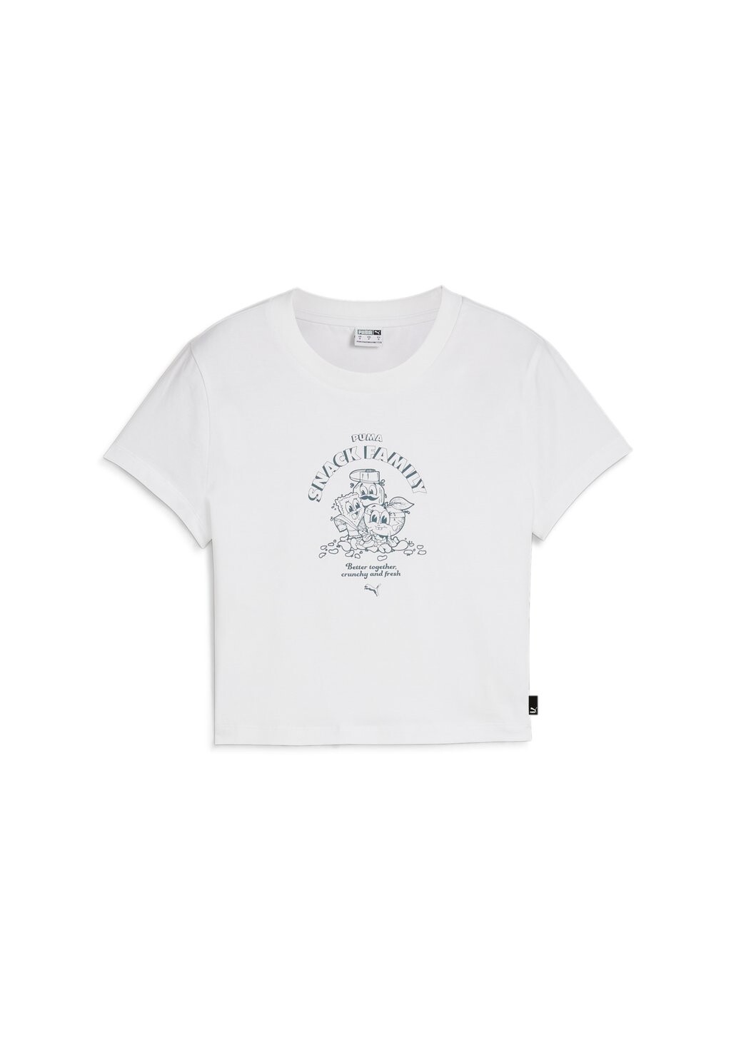Принт на футболке GRAPHICS SNACK Puma, белый
Принт на футболке GRAPHICS SNACK Puma, белый