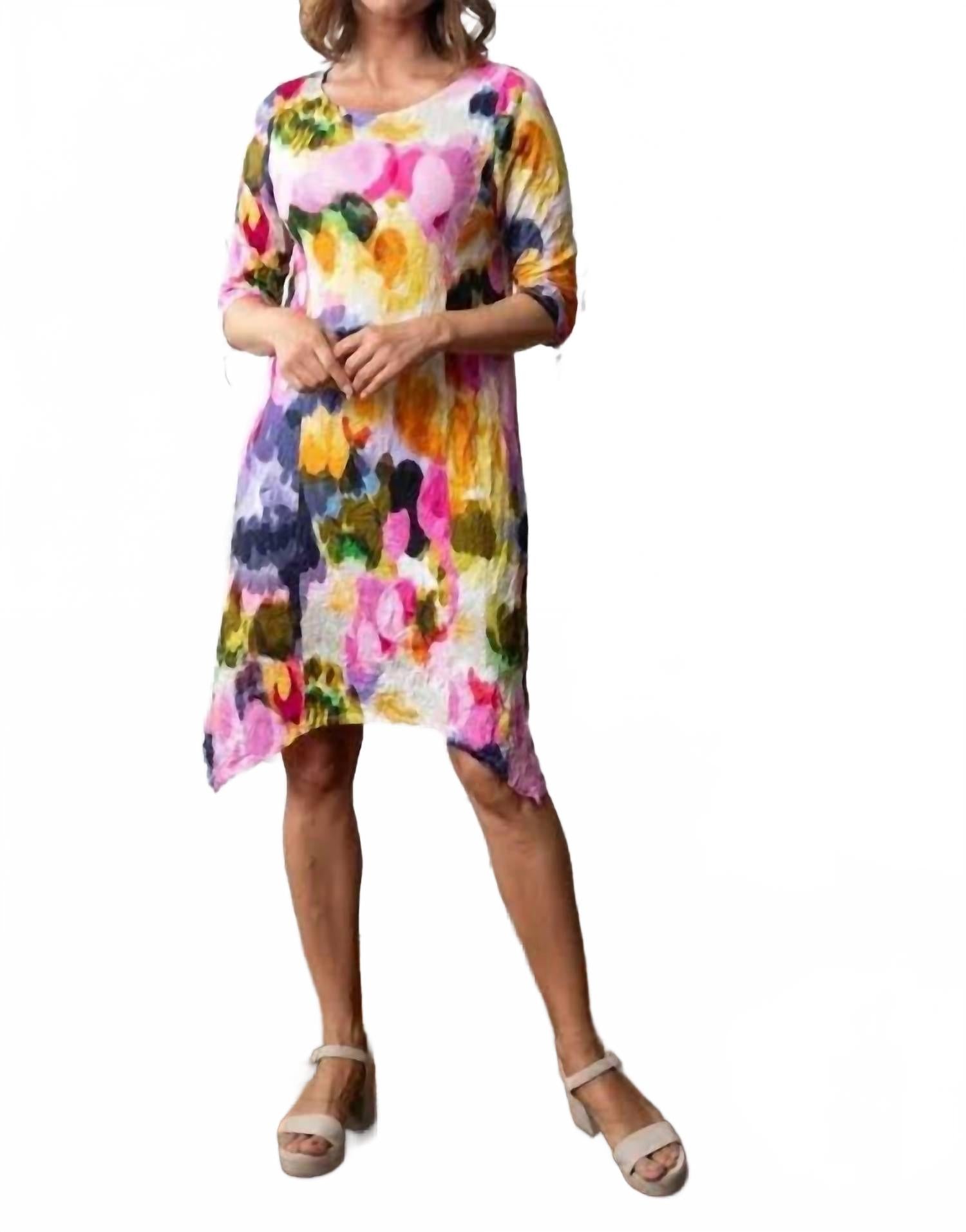 Кринкл платье Стефани в разноцветный цветочный принт Olivia by Habitat, мультиколор
Кринкл платье Стефани в разноцветный цветочный принт Olivia by Habitat, мультиколор