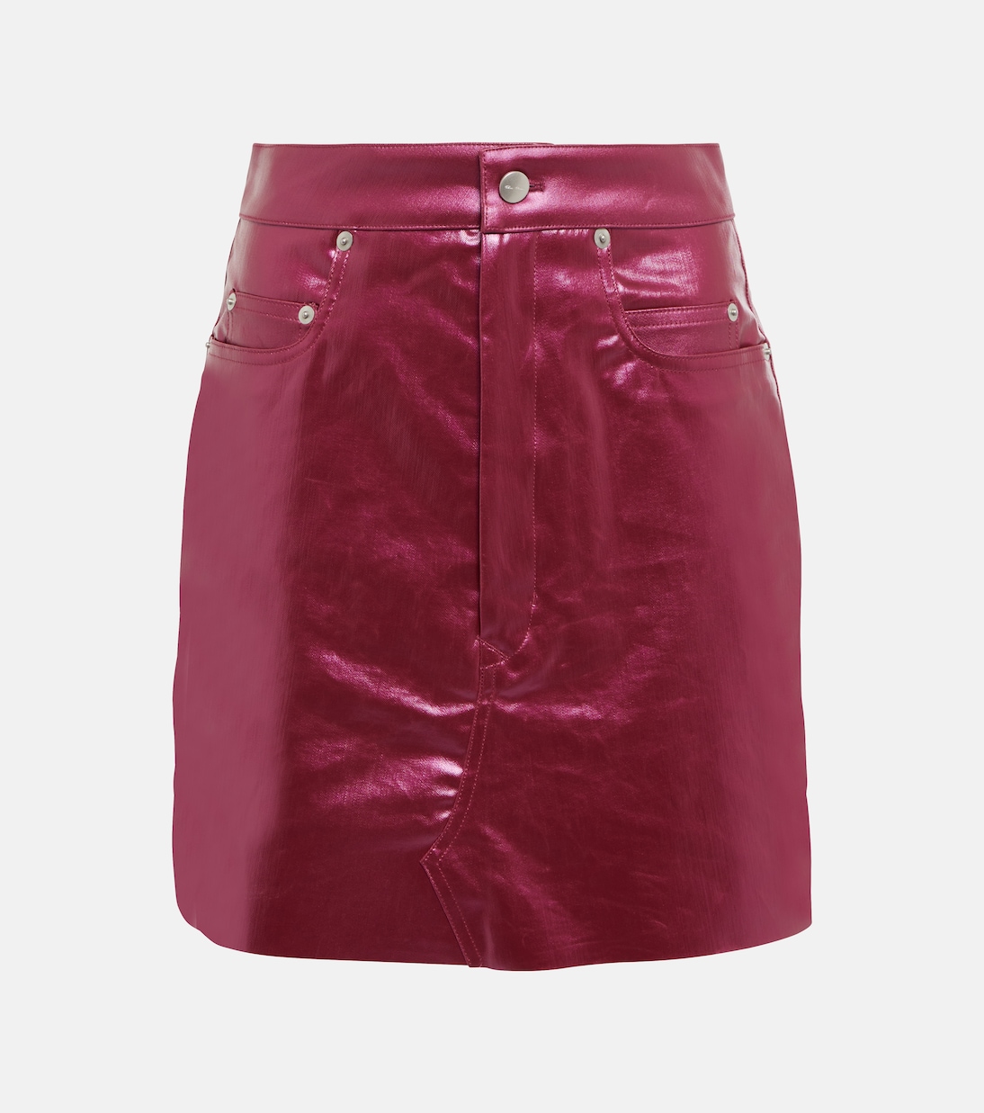 Мини-юбка из денима с покрытием Rick Owens, Fuschia
Мини-юбка из денима с покрытием Rick Owens, Fuschia