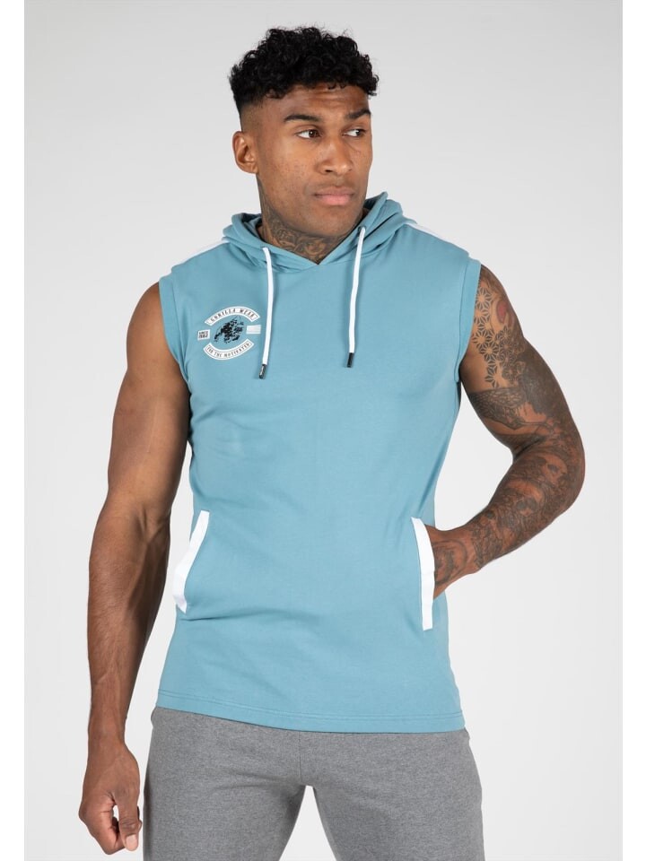 Функциональная рубашка Gorilla Wear ärmelloses T-Shirt mit Kapuze - Oswego - Blue
Функциональная рубашка Gorilla Wear ärmelloses T-Shirt mit Kapuze - Oswego - Blue