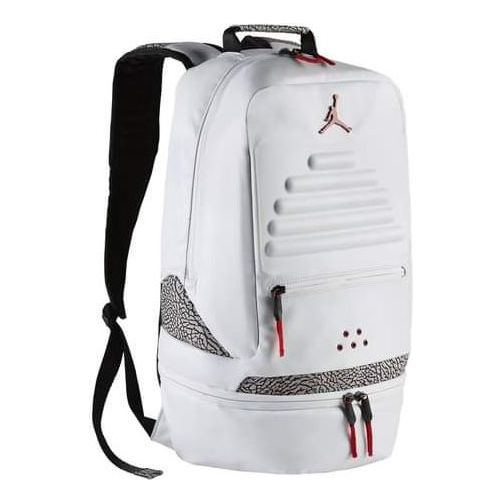 Рюкзак Air Jordan Retro 3 Backpack 'White Clement', белый 
Рюкзак Air Jordan Retro 3 Backpack 'White Clement', белый