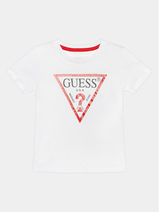 Футболка стандартного кроя Guess, белый
Футболка стандартного кроя Guess, белый