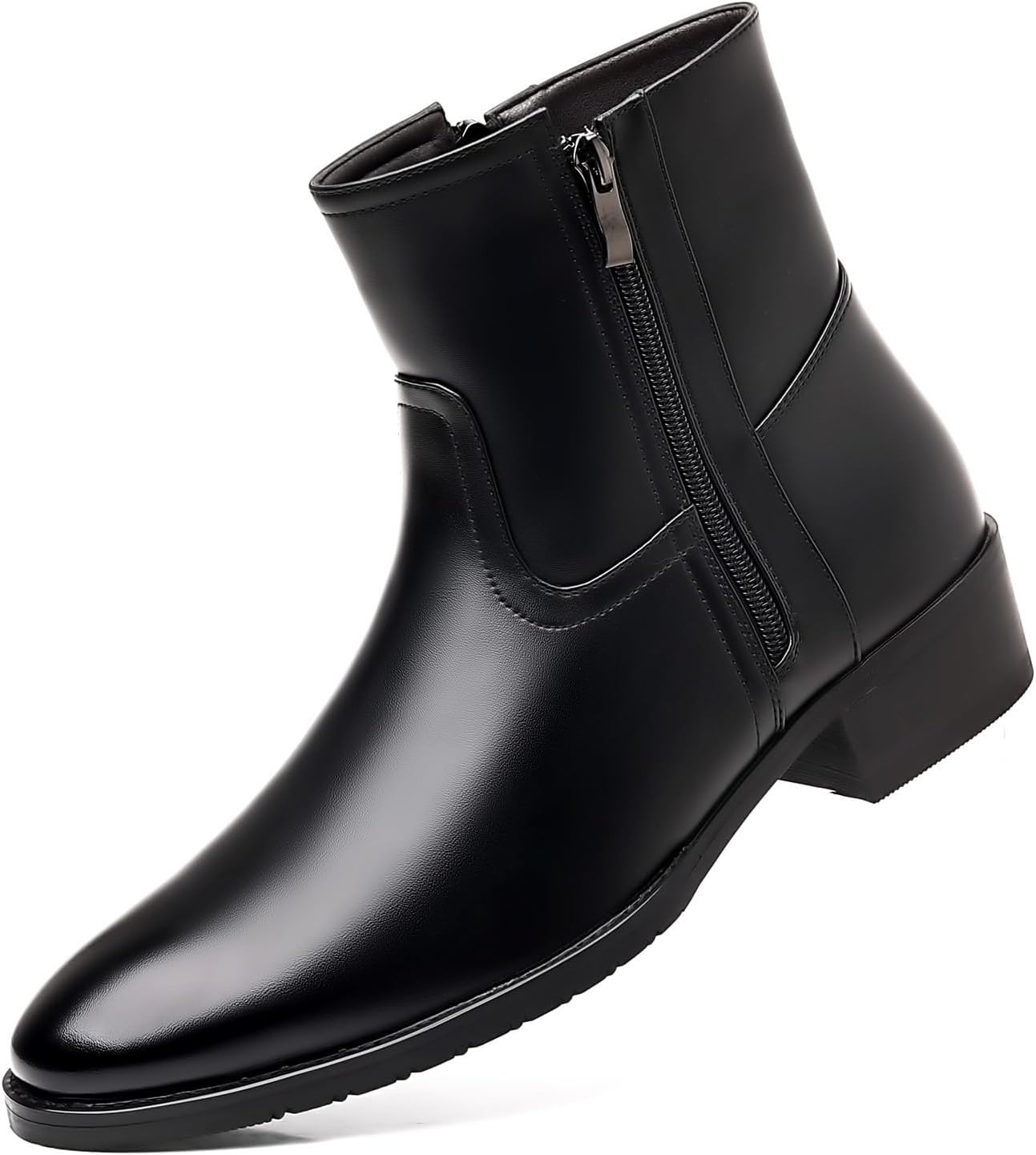 Мужские Ботинки Chelsea DADAWEN, Кожаные Повседневные Чукка, Ботинки до Щиколотки с Боковой Молнией, Модные Ботинки для Мужчин, черный
Мужские Ботинки Chelsea DADAWEN, Кожаные Повседневные Чукка, Ботинки до Щиколотки с Боковой Молнией, Модные Ботинки для Мужчин, черный