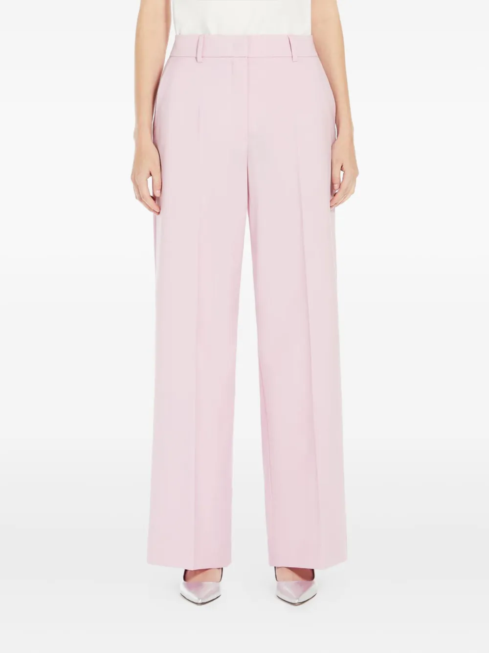 Шерстяные брюки Weekend Max Mara, розовый
Шерстяные брюки Weekend Max Mara, розовый