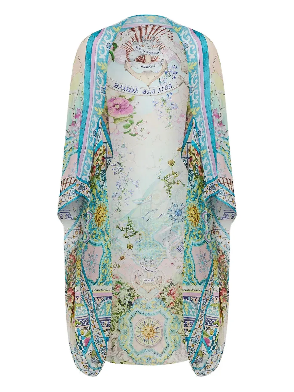 Пляжная одежда с цветочным узором и украшением из кристаллов Camilla, нейтральный
Пляжная одежда с цветочным узором и украшением из кристаллов Camilla, нейтральный