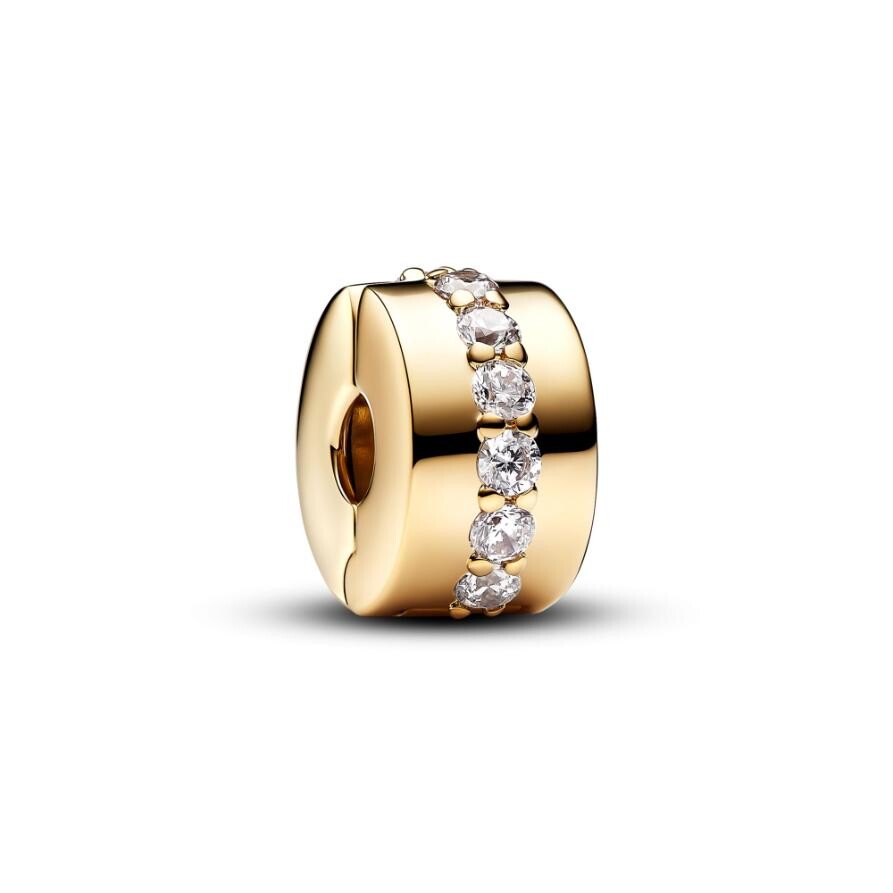 Шарм Clear Sparkling Row Clip Pandora, покрытие - золото
Шарм Clear Sparkling Row Clip Pandora, покрытие - золото