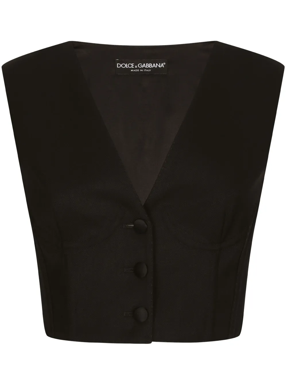 Укороченный топ-бюстье DOLCE & GABBANA, черный
Укороченный топ-бюстье DOLCE & GABBANA, черный