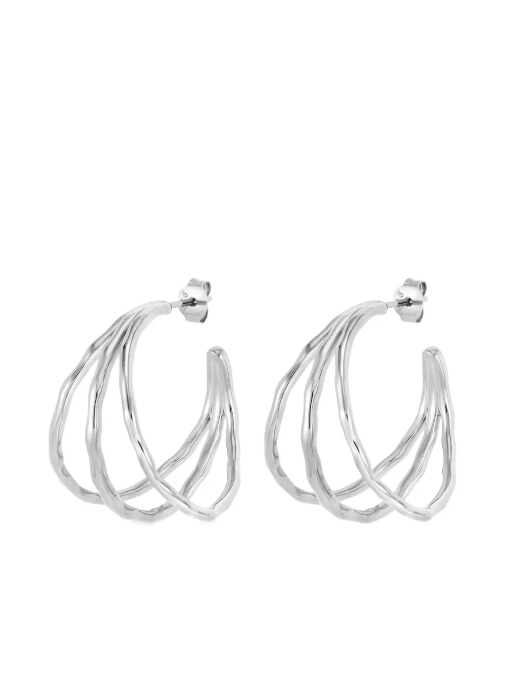 Серьги-кольца Waterfall DOWER AND HALL, серебяный
Серьги-кольца Waterfall DOWER AND HALL, серебяный
