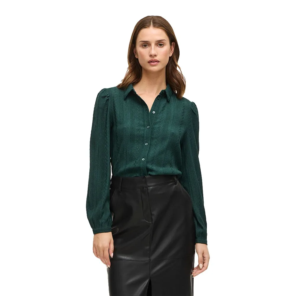 Рубашка с длинным рукавом Vila Zania, зеленый
Рубашка с длинным рукавом Vila Zania, зеленый