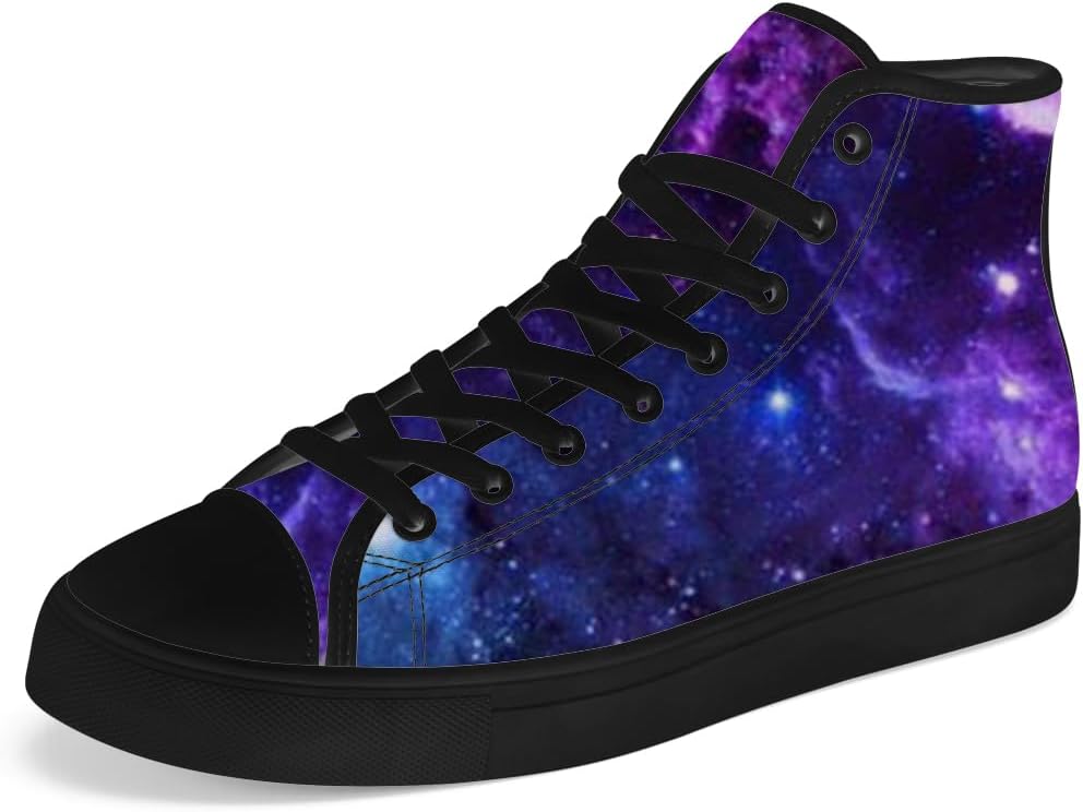 Кеды Chebing Galaxy на высокой подошве из ткани, высокие кроссовки на шнуровке, повседневная обувь, подарок для мужчин и женщин, синий/фиолетовый
Кеды Chebing Galaxy на высокой подошве из ткани, высокие кроссовки на шнуровке, повседневная обувь, подарок для мужчин и женщин, синий/фиолетовый