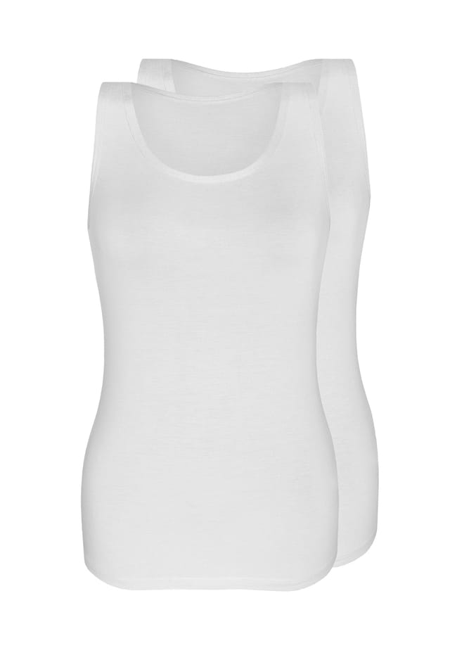 Топ прекрасная кожа 2-упаковка Sassa, белый
Топ прекрасная кожа 2-упаковка Sassa, белый