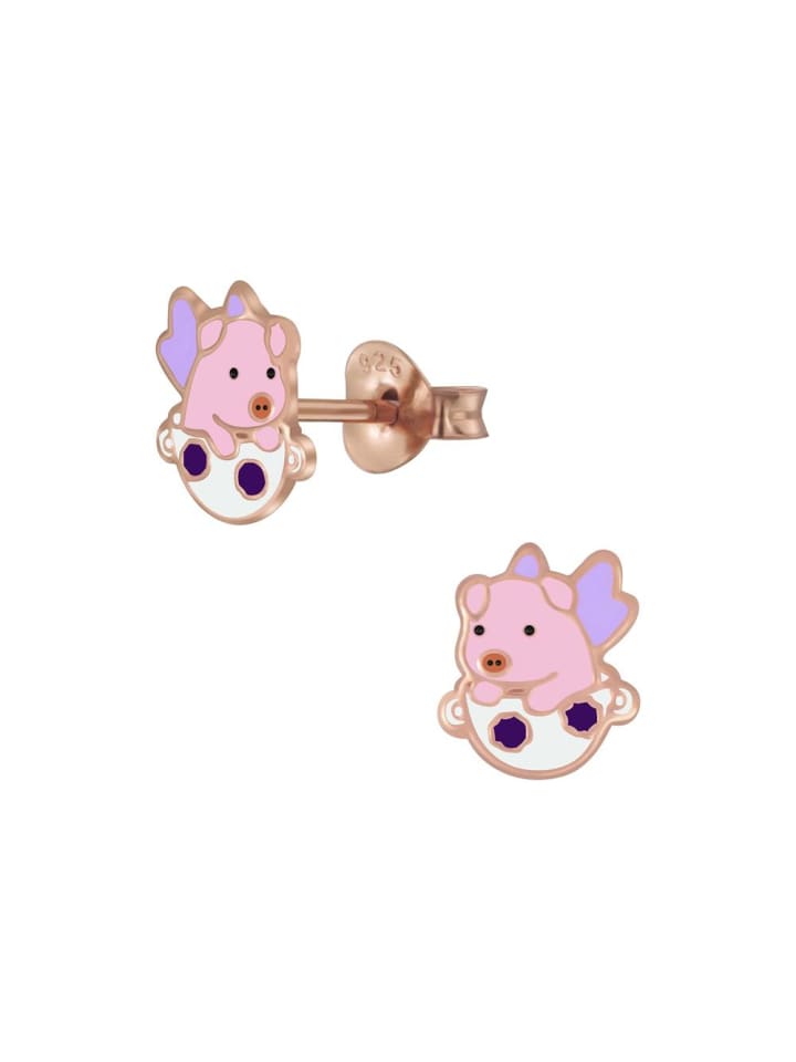 Bungsa Детские серьги-гвоздики из розового золота
Bungsa Детские серьги-гвоздики из розового золота