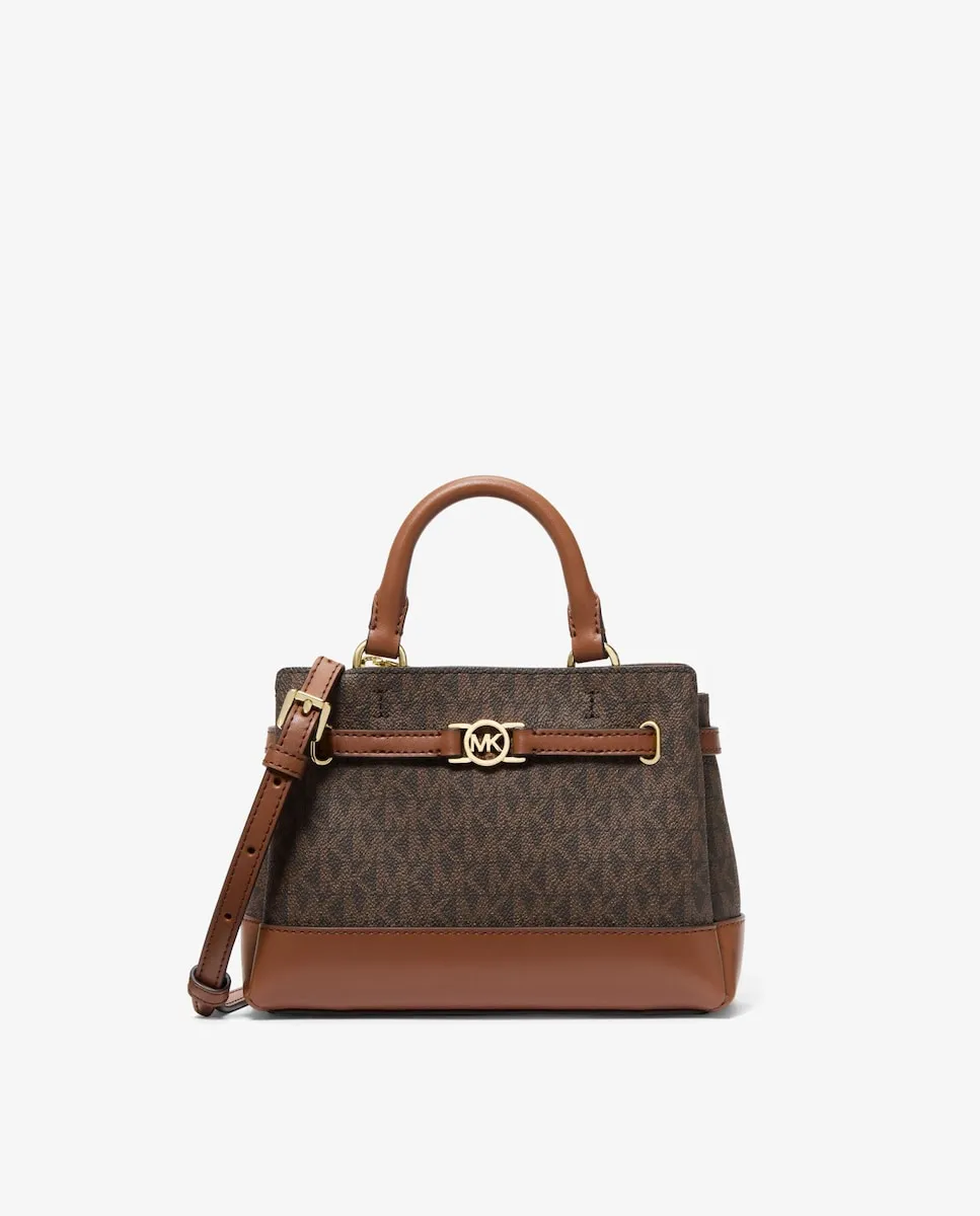 Сумка-трансформер с логотипами через плечо Michael Michael Kors, темно-коричневый 
Сумка-трансформер с логотипами через плечо Michael Michael Kors, темно-коричневый