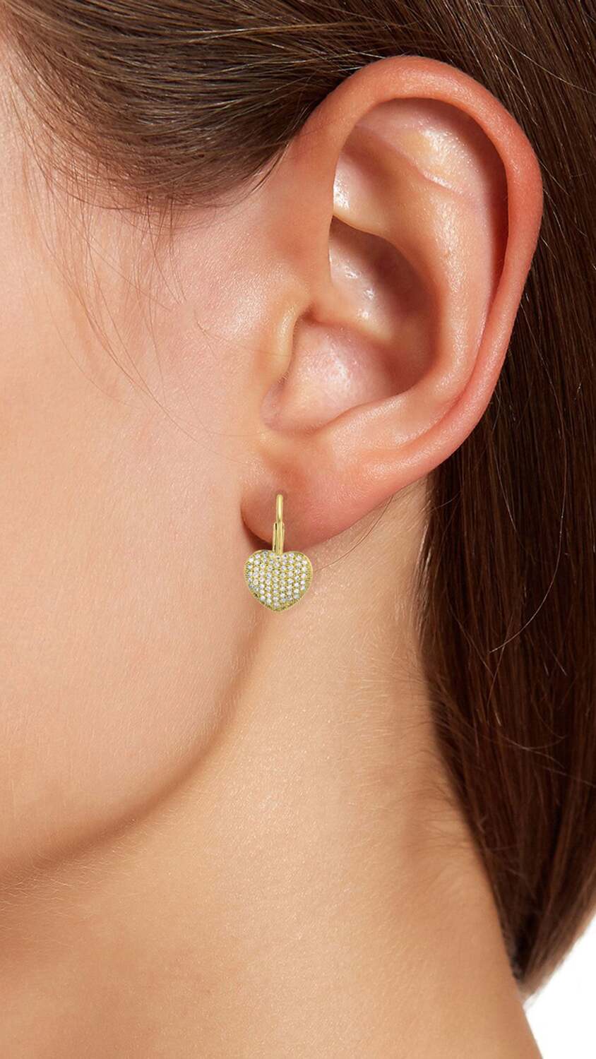 Серьги Vermeil Pave Heart Drop Savvy Cie Jewels, желтый
Серьги Vermeil Pave Heart Drop Savvy Cie Jewels, желтый