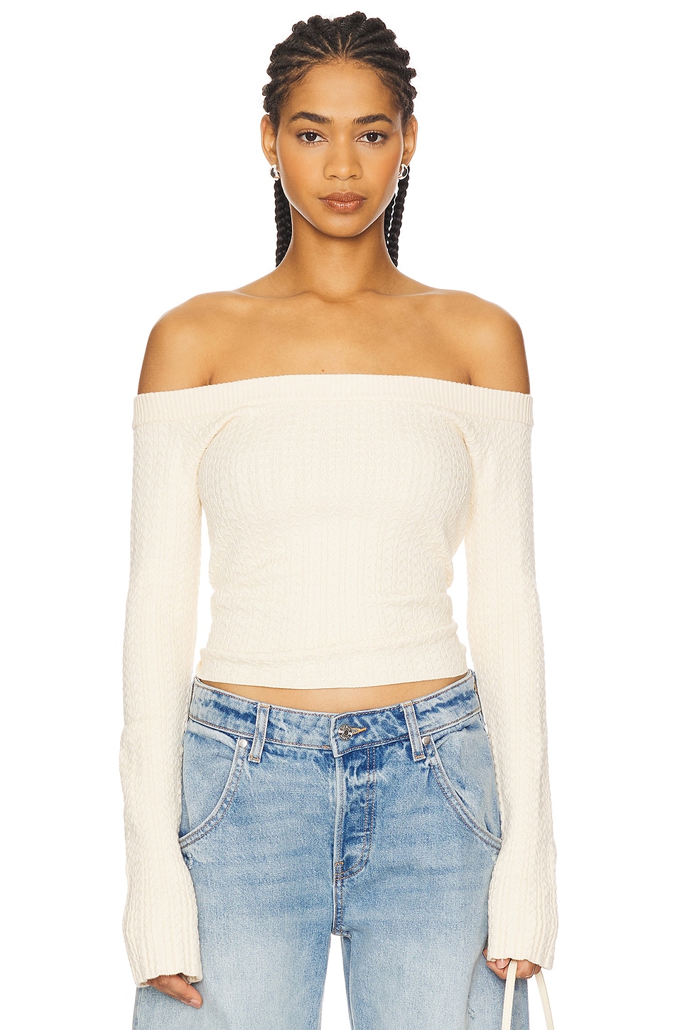 Топ Mia Guizio, ivory
Топ Mia Guizio, ivory