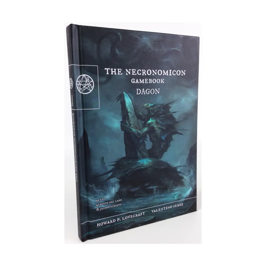 Necronomicon Gamebook - Dagon, Role Playing Games (Officina Meningi), твердый переплет
Necronomicon Gamebook - Dagon, Role Playing Games (Officina Meningi), твердый переплет