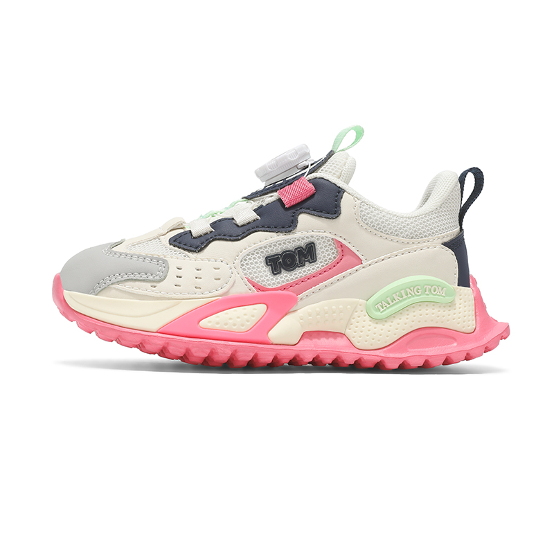 Кроссовки для бега для детей и подростков: нескользящие, износостойкие, дышащие, легкие, с амортизацией TALKING TOM, бежевый/розовый
Кроссовки для бега для детей и подростков: нескользящие, износостойкие, дышащие, легкие, с амортизацией TALKING TOM, бежевый/розовый