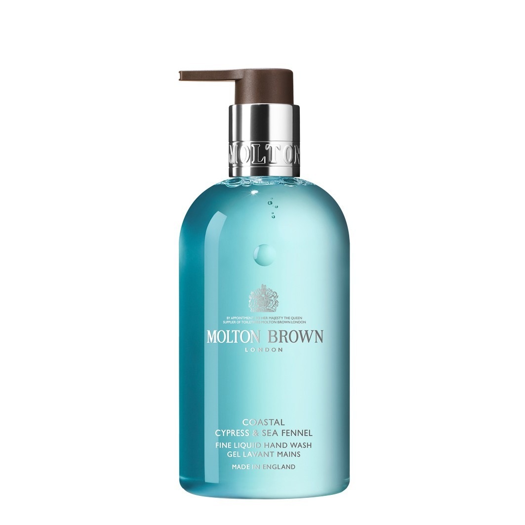 Мыло для рук hand care coastal cypress + sea hand wash Molton Brown, объем 300 мл
Мыло для рук hand care coastal cypress + sea hand wash Molton Brown, объем 300 мл