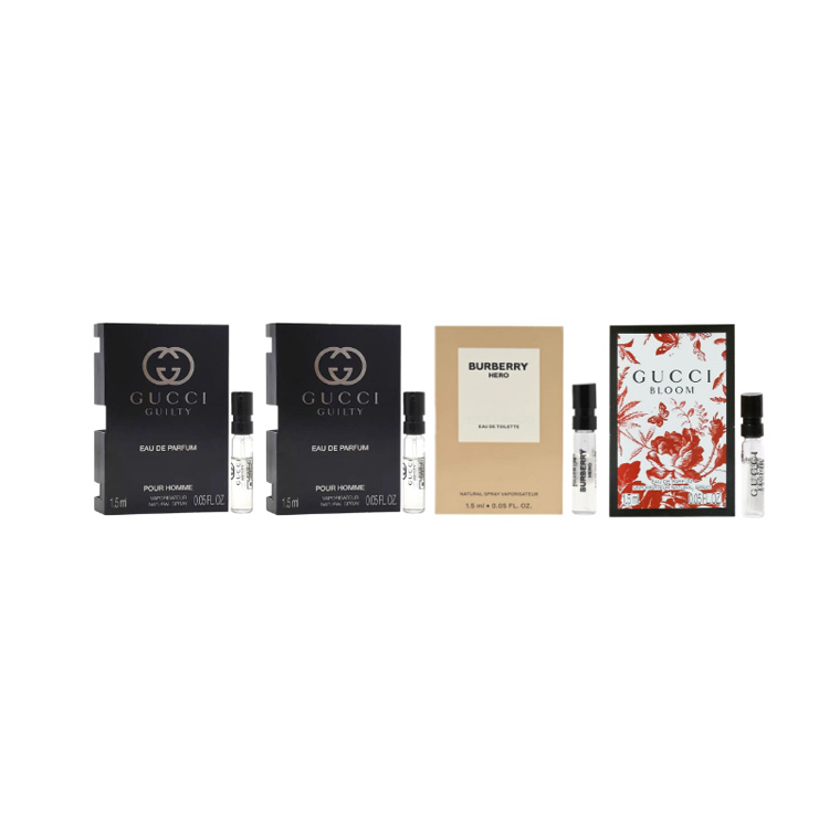 GUCCI Набор образцов ароматов Dreamy Gardenia Joyful Green Scent, комплект из четырёх предметов, 1,5 мл*4
GUCCI Набор образцов ароматов Dreamy Gardenia Joyful Green Scent, комплект из четырёх предметов, 1,5 мл*4