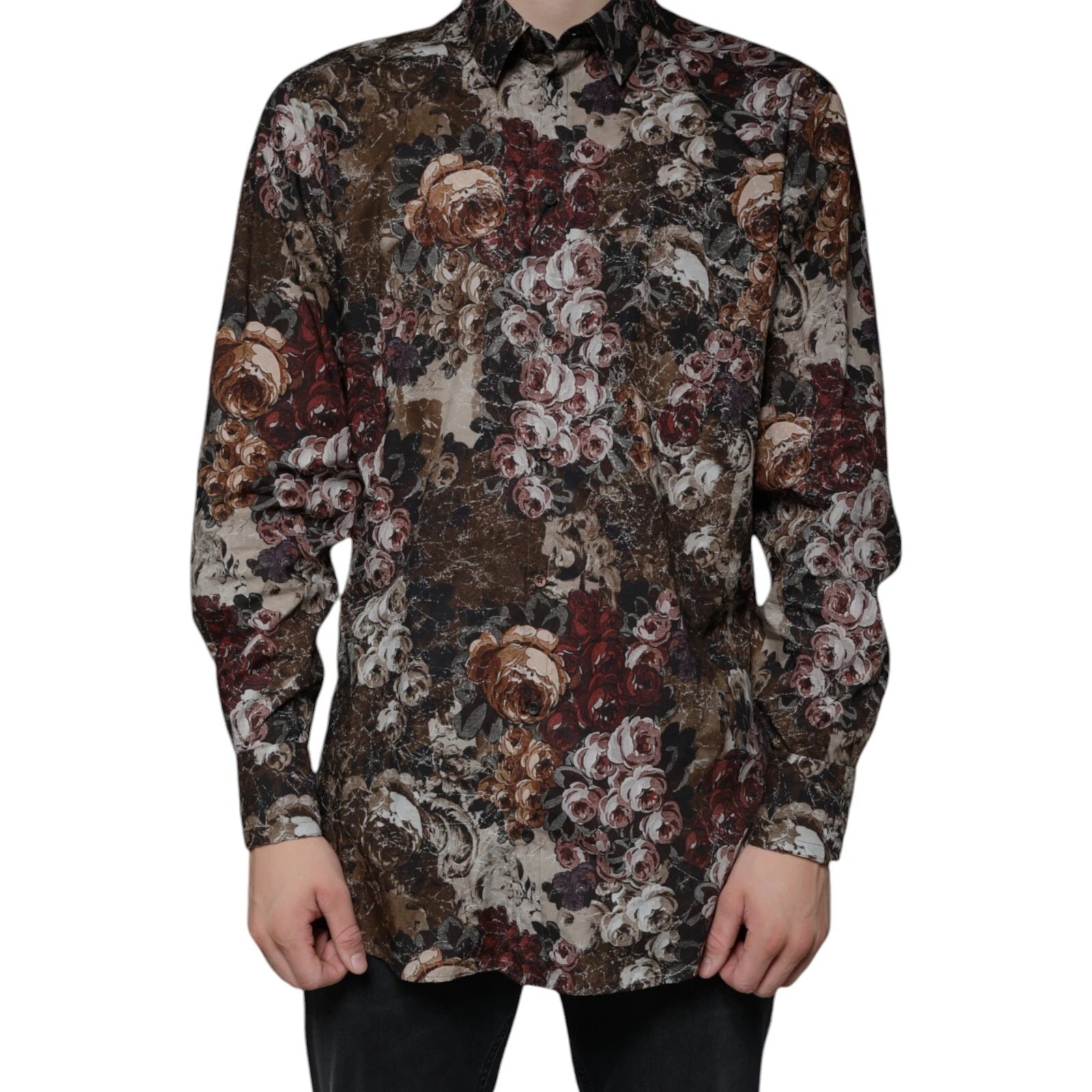 Многоцветная цветочная рубашка GOLD из хлопка для мужчин Dolce & Gabbana, Multicolor
Многоцветная цветочная рубашка GOLD из хлопка для мужчин Dolce & Gabbana, Multicolor