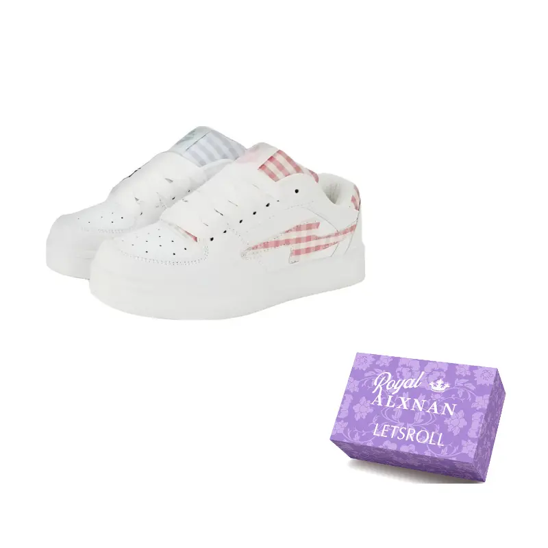 Alxnan Низкие скейтерские кроссовки унисекс - непарные, цвет Mismatched
Alxnan Низкие скейтерские кроссовки унисекс - непарные, цвет Mismatched