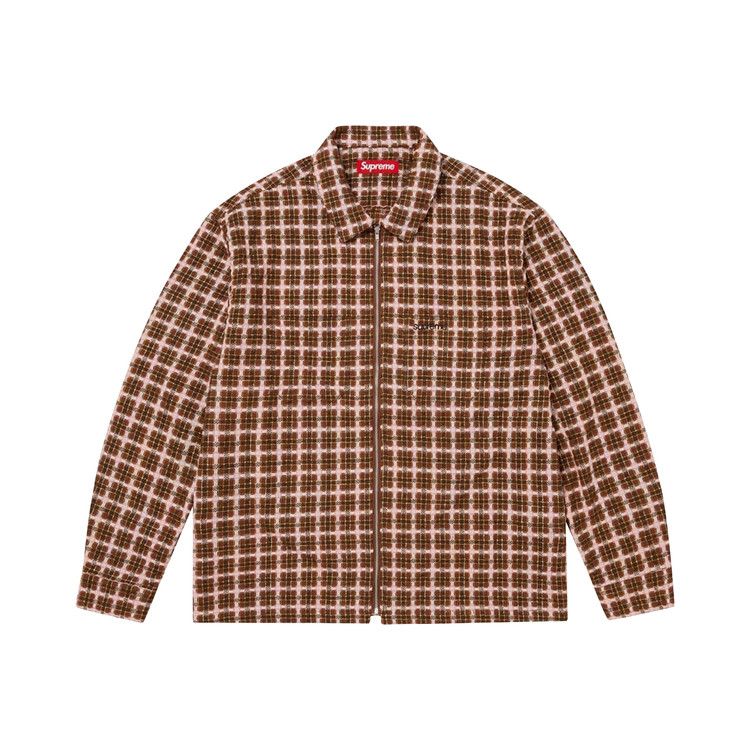 Рубашка Supreme Metallic Plaid Zip Up Shirt, Brown
Рубашка Supreme Metallic Plaid Zip Up Shirt, Brown