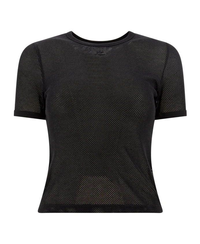 Черная футболка, стильный дизайн. Courrã¨Ges, черный
Черная футболка, стильный дизайн. Courrã¨Ges, черный