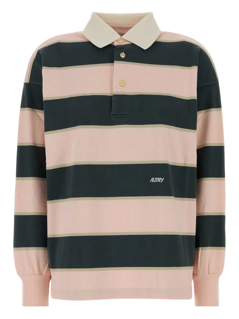 Топ-поло в полоску Autry, розовый
Топ-поло в полоску Autry, розовый