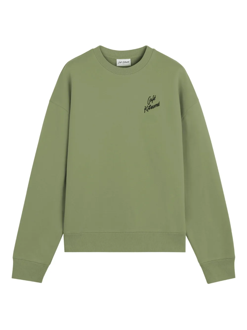 Толстовка с вышитым логотипом Café Kitsuné, зеленый
Толстовка с вышитым логотипом Café Kitsuné, зеленый