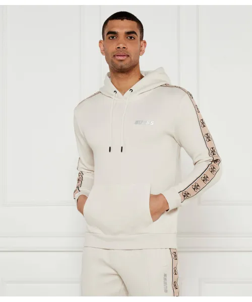 Толстовка Микки Regular fit Guess Active, бежевый 
Толстовка Микки Regular fit Guess Active, бежевый