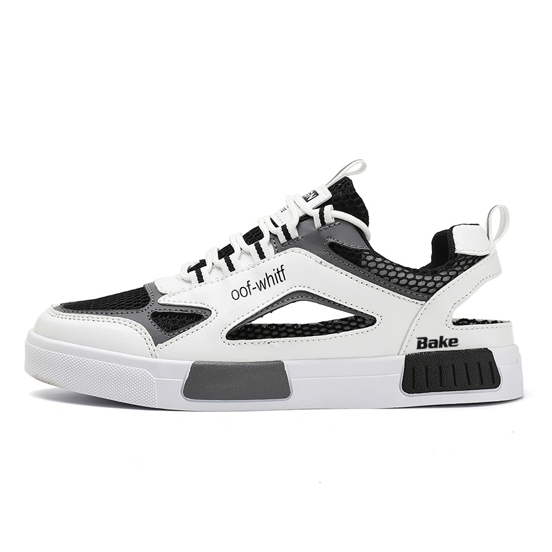 BAKE Дышащие амортизирующие низкие кеды мужские бело-голубые, цвет White Blue
BAKE Дышащие амортизирующие низкие кеды мужские бело-голубые, цвет White Blue