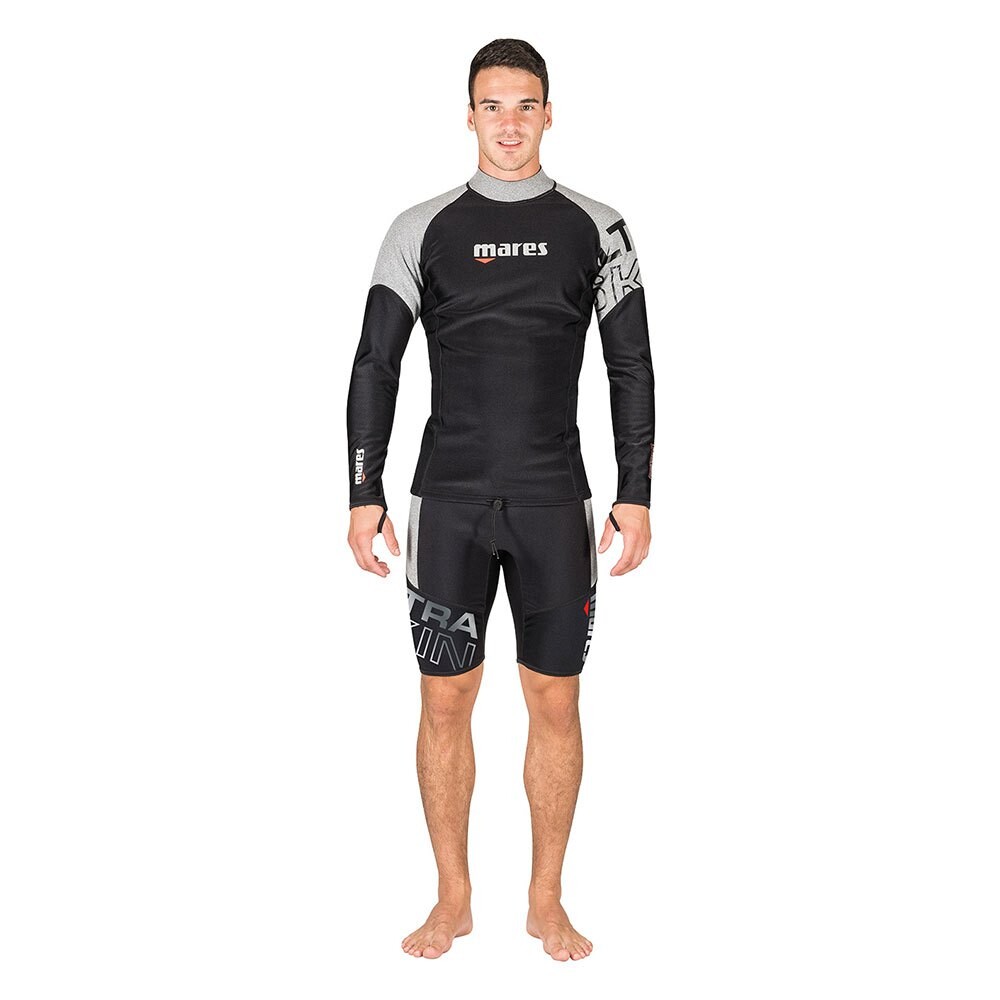 Футболка с длинным рукавом Mares Ultra Skin, черный 
Футболка с длинным рукавом Mares Ultra Skin, черный