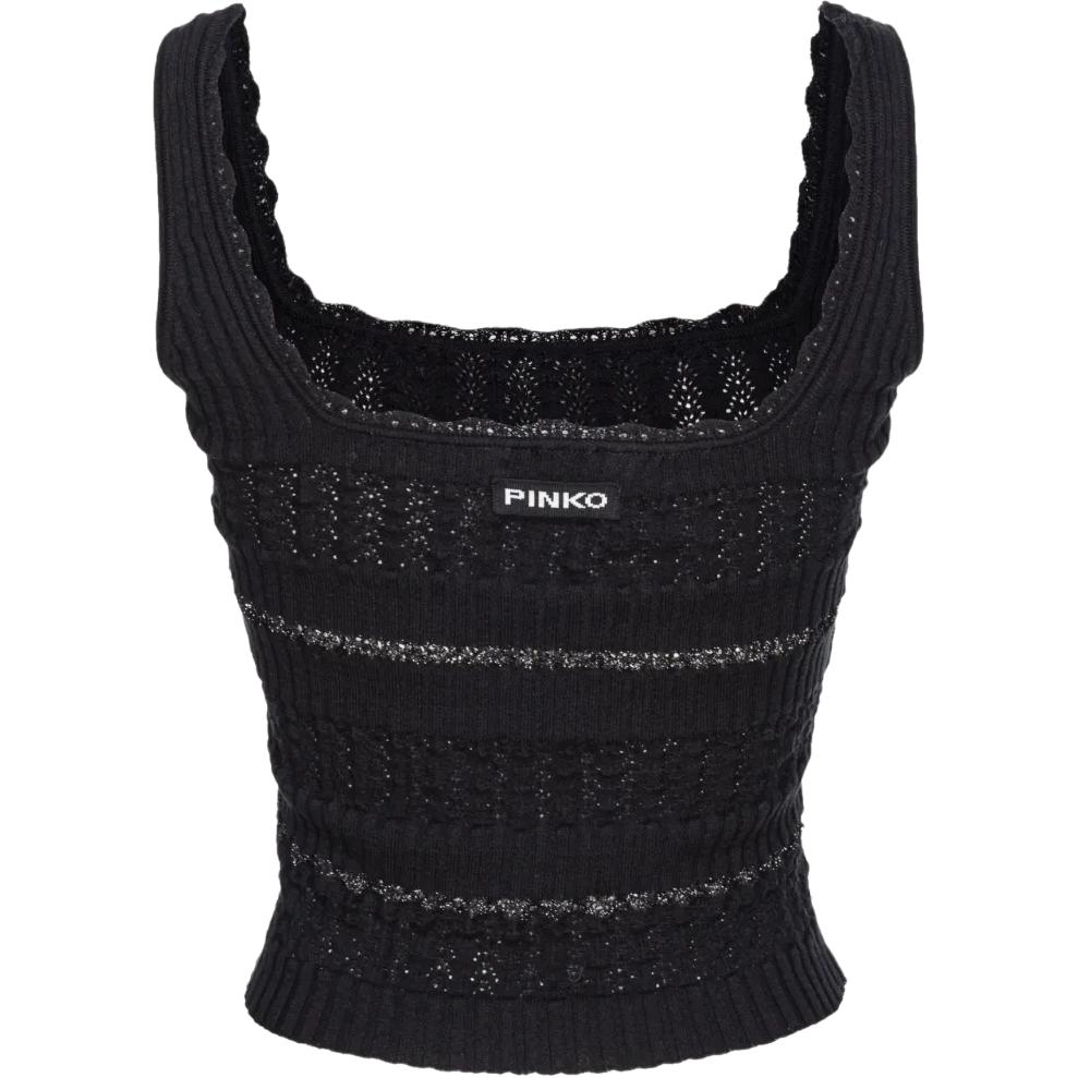 PINKO Женский черный топ Tank
PINKO Женский черный топ Tank