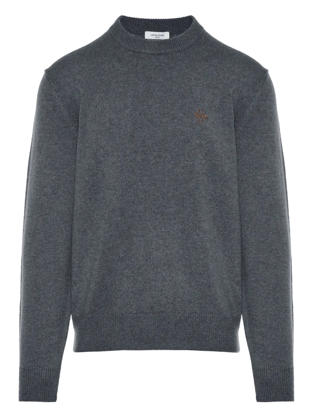 Вышитый свитер с круглым вырезом JACOB COHEN, серый
Вышитый свитер с круглым вырезом JACOB COHEN, серый