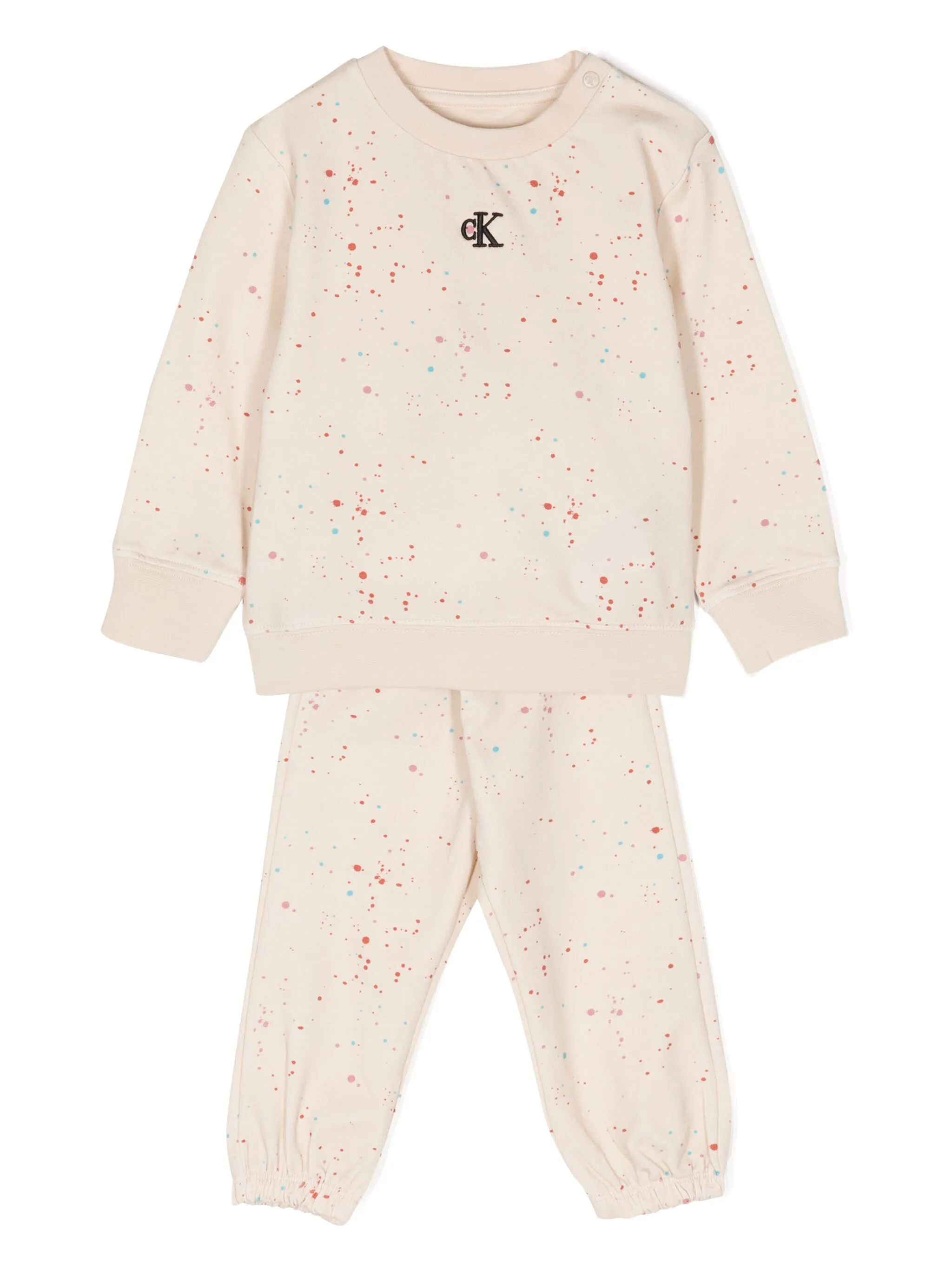Спортивный костюм Sprinkles с вышитым логотипом Calvin Klein Kids, бежевый
Спортивный костюм Sprinkles с вышитым логотипом Calvin Klein Kids, бежевый