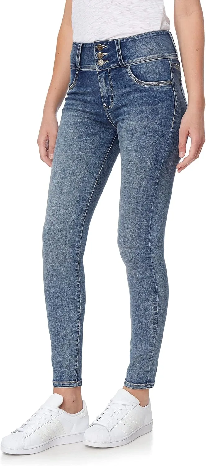 Женские джинсы WallFlower Juniors Instasoft High-Rise Sassy Skinny
Женские джинсы WallFlower Juniors Instasoft High-Rise Sassy Skinny