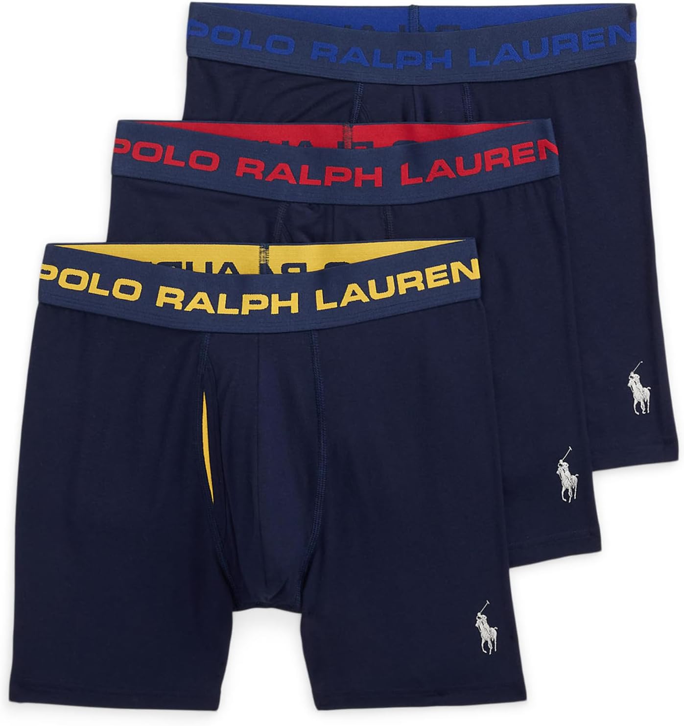 Мужские трусы-боксеры Perfect Pouch, 3 шт. Polo Ralph Lauren, Cruise Navy
Мужские трусы-боксеры Perfect Pouch, 3 шт. Polo Ralph Lauren, Cruise Navy