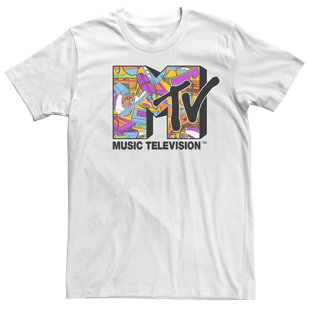 Мужская футболка с короткими рукавами и логотипом MTV Old School Supplies в стиле ретро Licensed Character, белый
Мужская футболка с короткими рукавами и логотипом MTV Old School Supplies в стиле ретро Licensed Character, белый