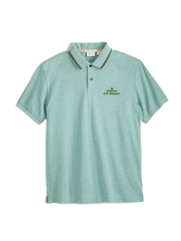 Рубашка поло мятного цвета Scotch & Soda
Рубашка поло мятного цвета Scotch & Soda