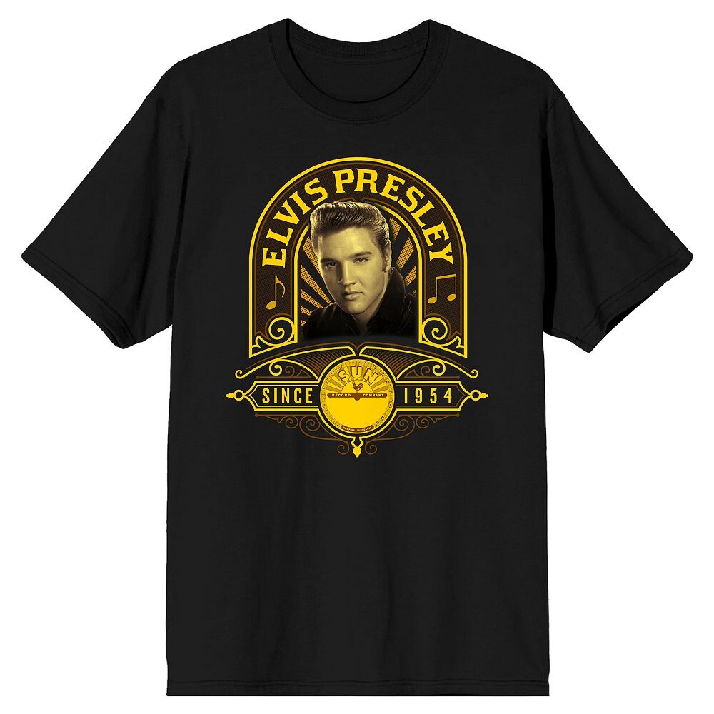 Мужская футболка Sun Records с рисунком Элвиса Пресли Licensed Character, черный
Мужская футболка Sun Records с рисунком Элвиса Пресли Licensed Character, черный