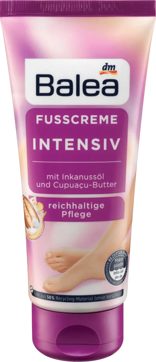 Интенсивный крем для ног 100мл Balea
Интенсивный крем для ног 100мл Balea
