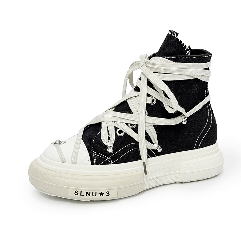 SLNU 3 Нескользящие и износостойкие высокие парусиновые туфли, увеличивающие рост, мужские, черные
SLNU 3 Нескользящие и износостойкие высокие парусиновые туфли, увеличивающие рост, мужские, черные