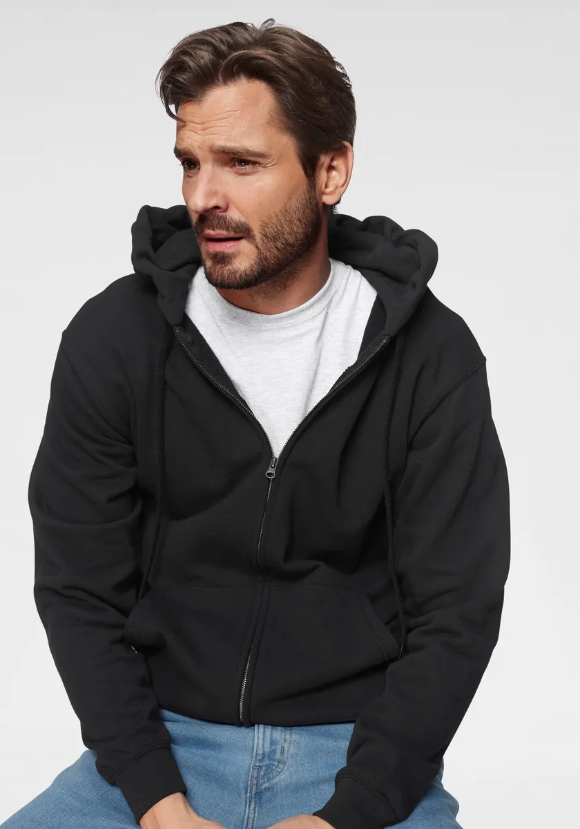 Толстовка Fruit of the Loom с капюшоном из смесового хлопка, черный
Толстовка Fruit of the Loom с капюшоном из смесового хлопка, черный