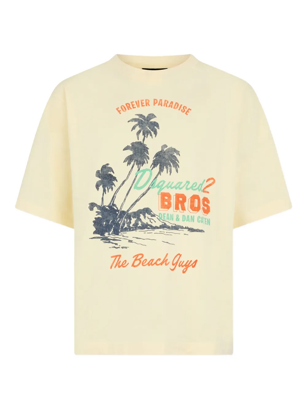 Футболка с графичным принтом Dsquared2, желтый
Футболка с графичным принтом Dsquared2, желтый