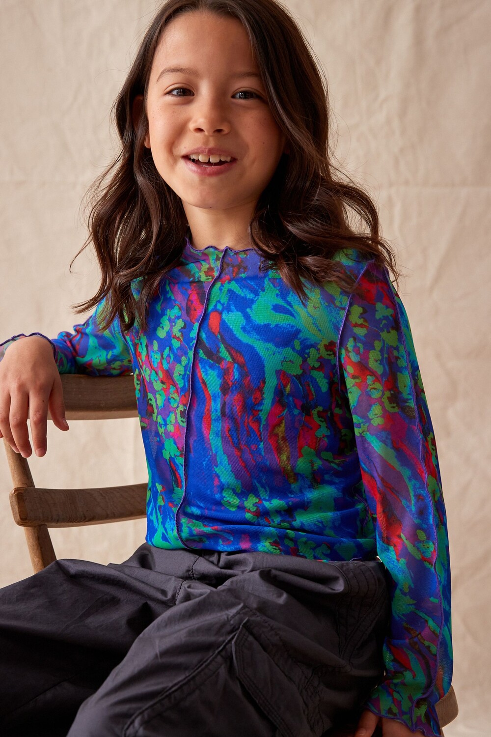 Сетчатая футболка с длинными рукавами (3–16 лет) Next, синий
Сетчатая футболка с длинными рукавами (3–16 лет) Next, синий