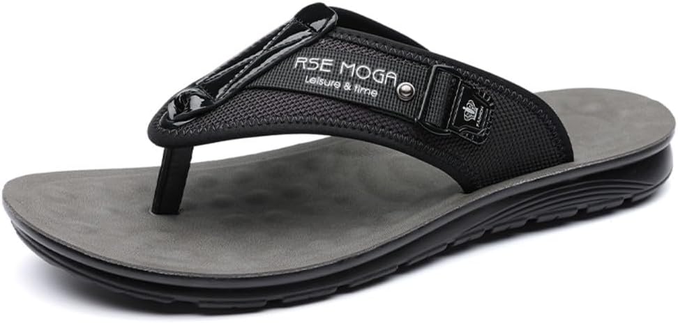 Мужские шлепанцы Adornosbt: легкие вьетнамки, прочные для ходьбы, черный
Мужские шлепанцы Adornosbt: легкие вьетнамки, прочные для ходьбы, черный