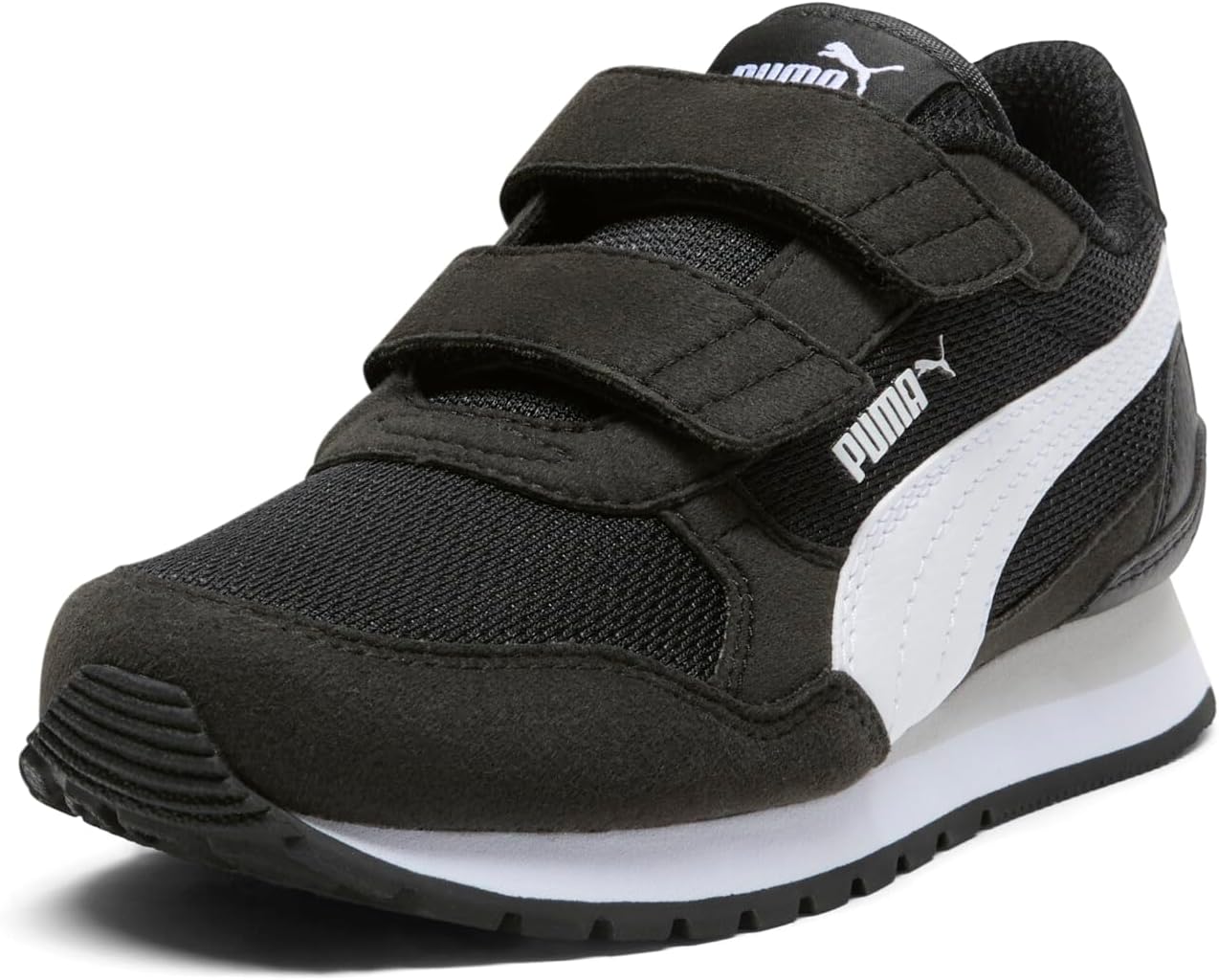 Кроссовки Puma St Runner унисекс-детские на липучке, белый/черный/серый/светло-серый
Кроссовки Puma St Runner унисекс-детские на липучке, белый/черный/серый/светло-серый