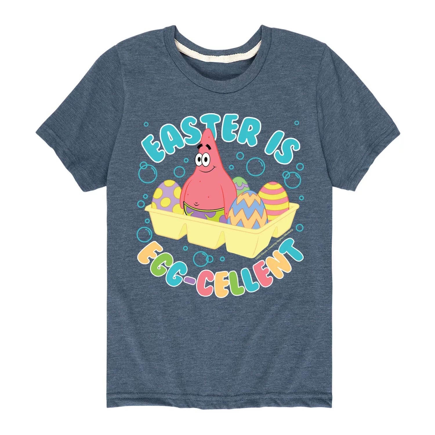 Футболка Egg-Celent с рисунком «Губка Боб Квадратные Штаны» для мальчиков 8–20 лет Licensed Character, синий
Футболка Egg-Celent с рисунком «Губка Боб Квадратные Штаны» для мальчиков 8–20 лет Licensed Character, синий