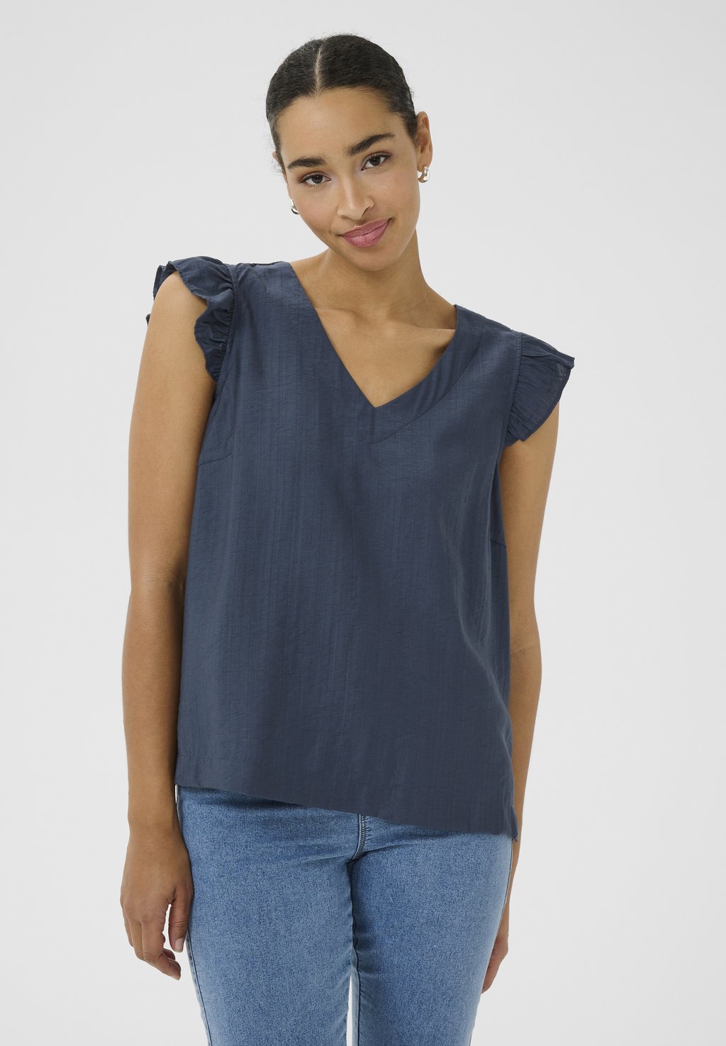 Блуза KALUI Kaffe, темно-синий 
Блуза KALUI Kaffe, темно-синий