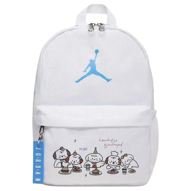 Jordan Полиэстеровый рюкзак унисекс синий и белый, Happy Puppy
Jordan Полиэстеровый рюкзак унисекс синий и белый, Happy Puppy